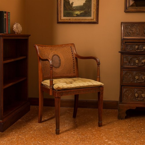 Poltroncina antica faggio - poltroncina,