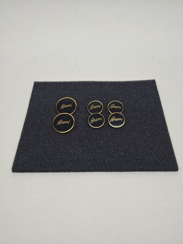 Set bottoni brioni metallo - bottoni,