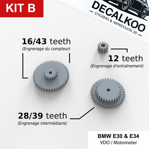 Kit engrenage pignon - engrenage,