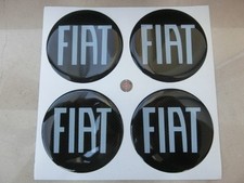 TUNING BORCHIE COPRIMOZZI ADESIVO 3D X 4 PZ 50 mm FIAT CARBONIO FREMONT MULTIPLA