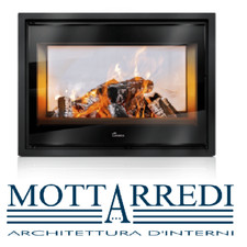 INSERTO BIFACCIALE DA CAMINO A LEGNA LACUNZA NICKEL 700 / 800 / 1000 