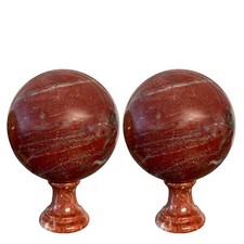 Pair of Levanto Red Marble