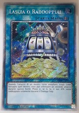 LASCIA O RADDOPPIA! Rara Segreta Platino in Italiano RA04-IT156 YUGIOH