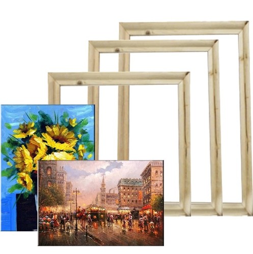 Cornice legno per - legno, tela