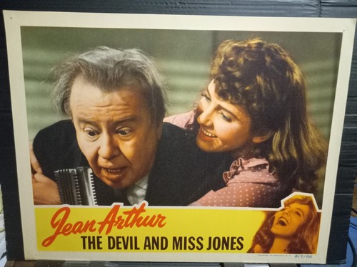 Lobby card 1941 devil and - card, miss
