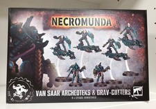 Warhammer Necromunda VAN SAAR ARCHEOTEKS & GRAV-CUTTERS single models