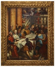 Nozze di Cana, fine 1700, con