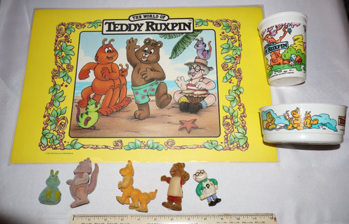 Figurine teddy ruxpin world - teddy, of
