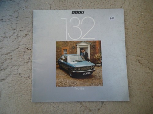 Fiat 132 depliant vendita - 132,