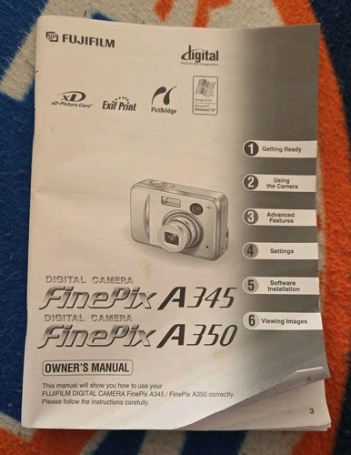 Fujifilm finepix a345 a350 - a345,