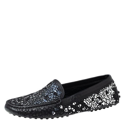 Mocassini tod neri argento - mocassini, tod's