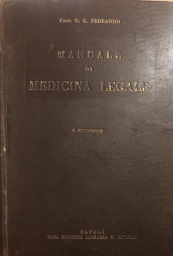Manuale medicina legale ad - di,