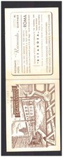 Biglietto Pubblicitario Ristorante Albergo Raimondo Stazione Termini Roma KY1760