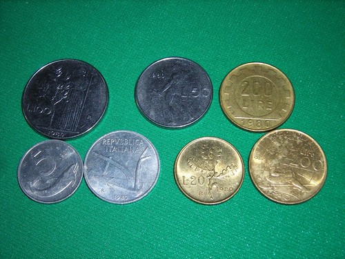Italia serie monete anno 1980 - italia,