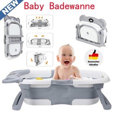 Vasca da bagno pieghevole per bambini + cuscino antiscivolo vasca da bagno per bambini 67x42x21 cm