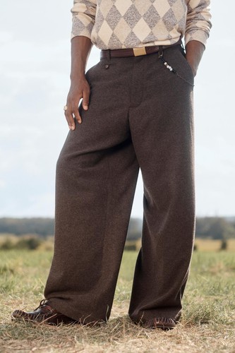 Zara pantalone uomo lana - zara,