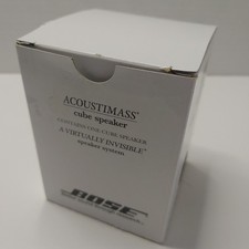 1x OEM BOSE Black Single Cube