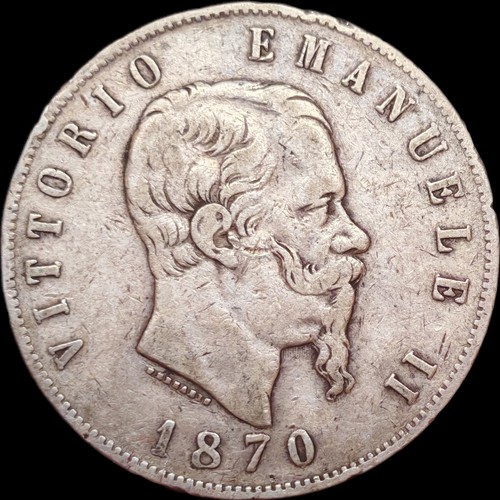 Italie lire 1870 milan - italie,
