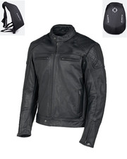 Giacca Moto Pelle OJ ACE MAN 4 Stagioni Tg M + Regalo zaino nuovo XL MOTO