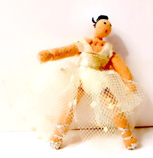 BALLERINA micro bambola stoffa