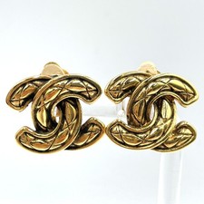 Orecchini chanel marchio - chanel, cocco