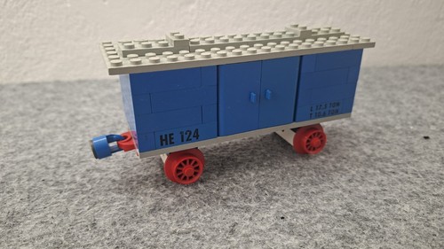 Lego set 124 merci carro - carro, treno