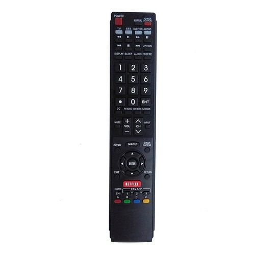 Telecomando per lcd sharp - tv,
