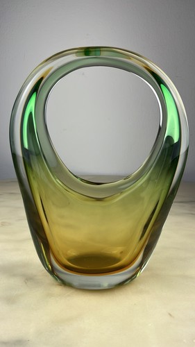 Vaso vetro sommerso di - in,