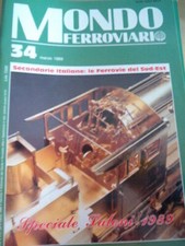 Mondo Ferroviario 34 1989 Poster Locomotiva E 326 FS
