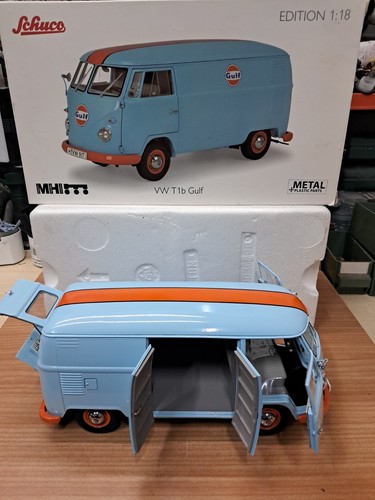 Schuco volkswagen gulf - volkswagen, t1