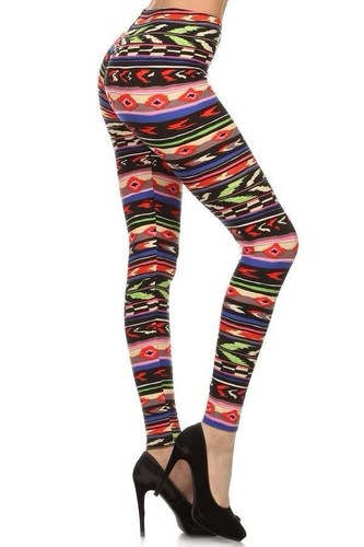 Leggings donna colori vivaci