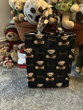 Harrods Logo Navy Teddies