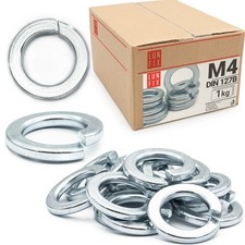 Anelli a molla M4 DIN 127