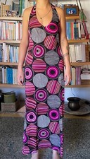 Vestito vintage lungo estivo - vestito,