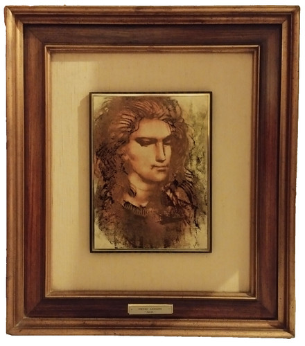 Litografia pietro annigoni - litografia,