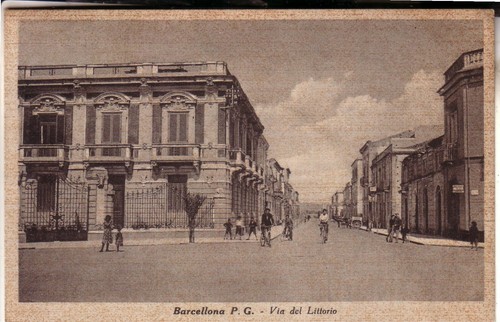 Cartolina barcellona pozzo - pozzo, di