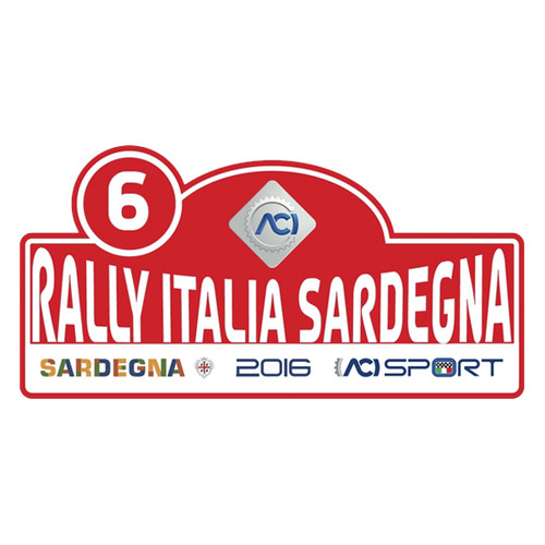 Decals adesivo targa fia - adesivo, wrc