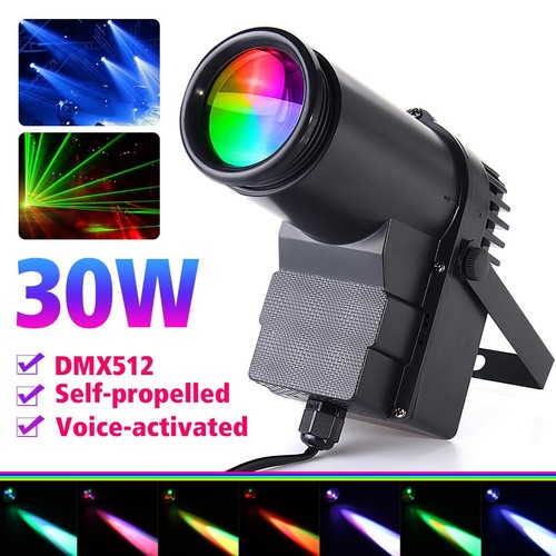 30w led pinspot rgbw effetti - 30w,