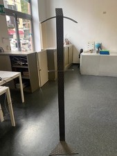 set 4 pezzi stand abiti / manichino Zeus Milano anni 80 acciaio verniciato