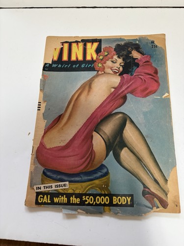 Vintage wink magazine risqué - vintage,