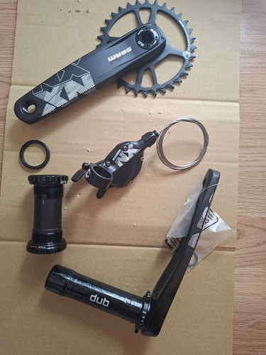 Guarnitura sram eagle - guarnitura, dub
