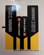 Lego 8265 Genuine Decal