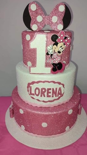 Torta scenografica minnie - torta,