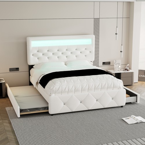 Letto imbottito 140x200 - , con