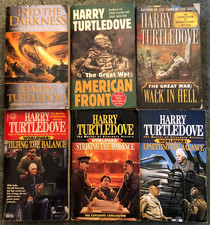 Harry Turtledove books, lot of