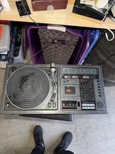 Sanyo JXT 4800 Vintage Hi-Fi Stereo Giradischi Ricevitore Cassette Giappone per Ricambi