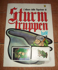 STURMTRUPPEN : L'Album delle Figurinen ed. corno COMPLETO  figurine da attaccare