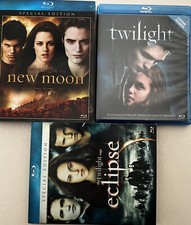 Lotto Stock Trilogia Cofanetto 3 Film Blu Ray Twilight 1 2 3