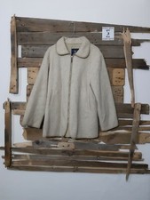 MARINA YACHING giubbotto cappotto giacca long jacket donna woman beige 42 A861F