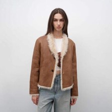 Giacca donna pelliccia corta